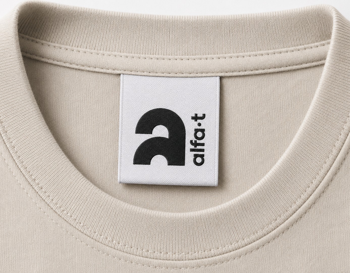 Promotional T-Shirt with custom label